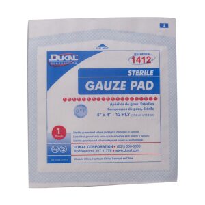Sterile Gauze 4" x 4" Pads - Single