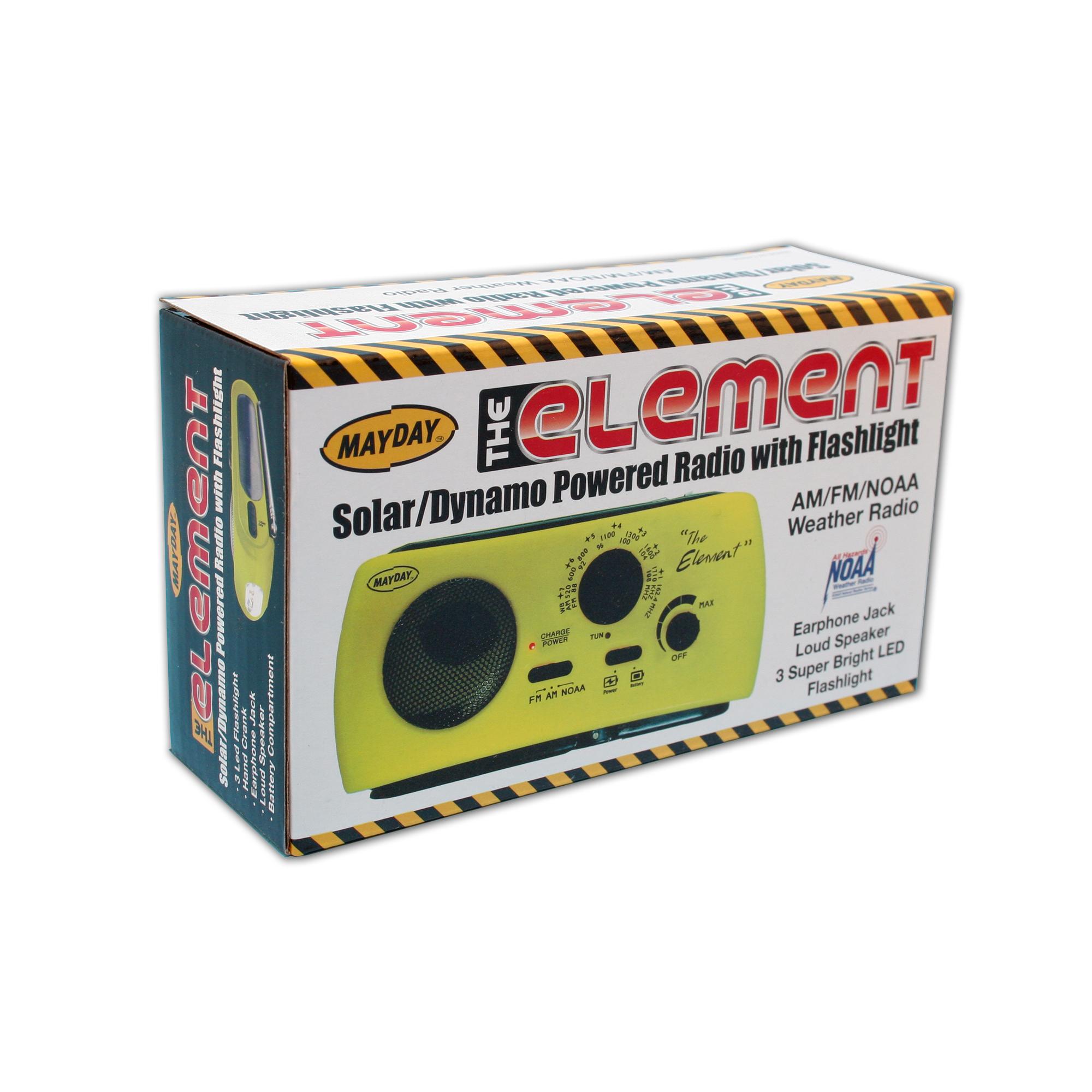 "The Element" Solar/ Dynamo/ AM/FM Radio with NOAA - Image 6
