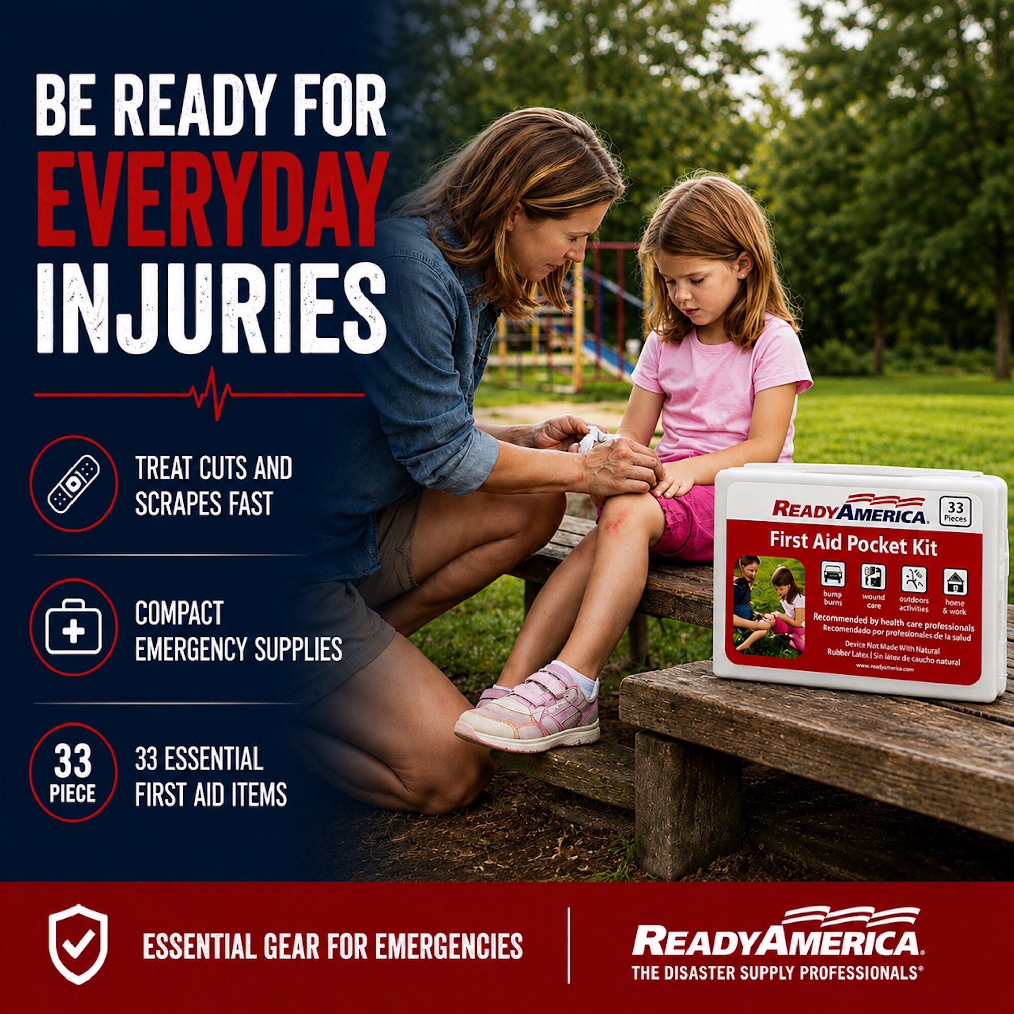 First Aid Kit, 33 piece - Image 3