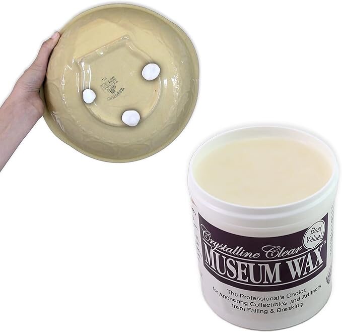Crystalline Clear Museum Wax 13oz
