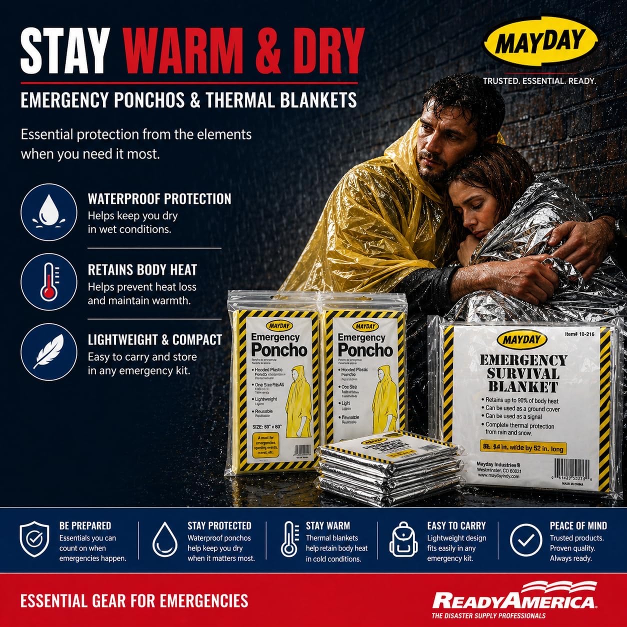 1 Person Deluxe Emergency Kit (3 Day Backpack) - Image 6