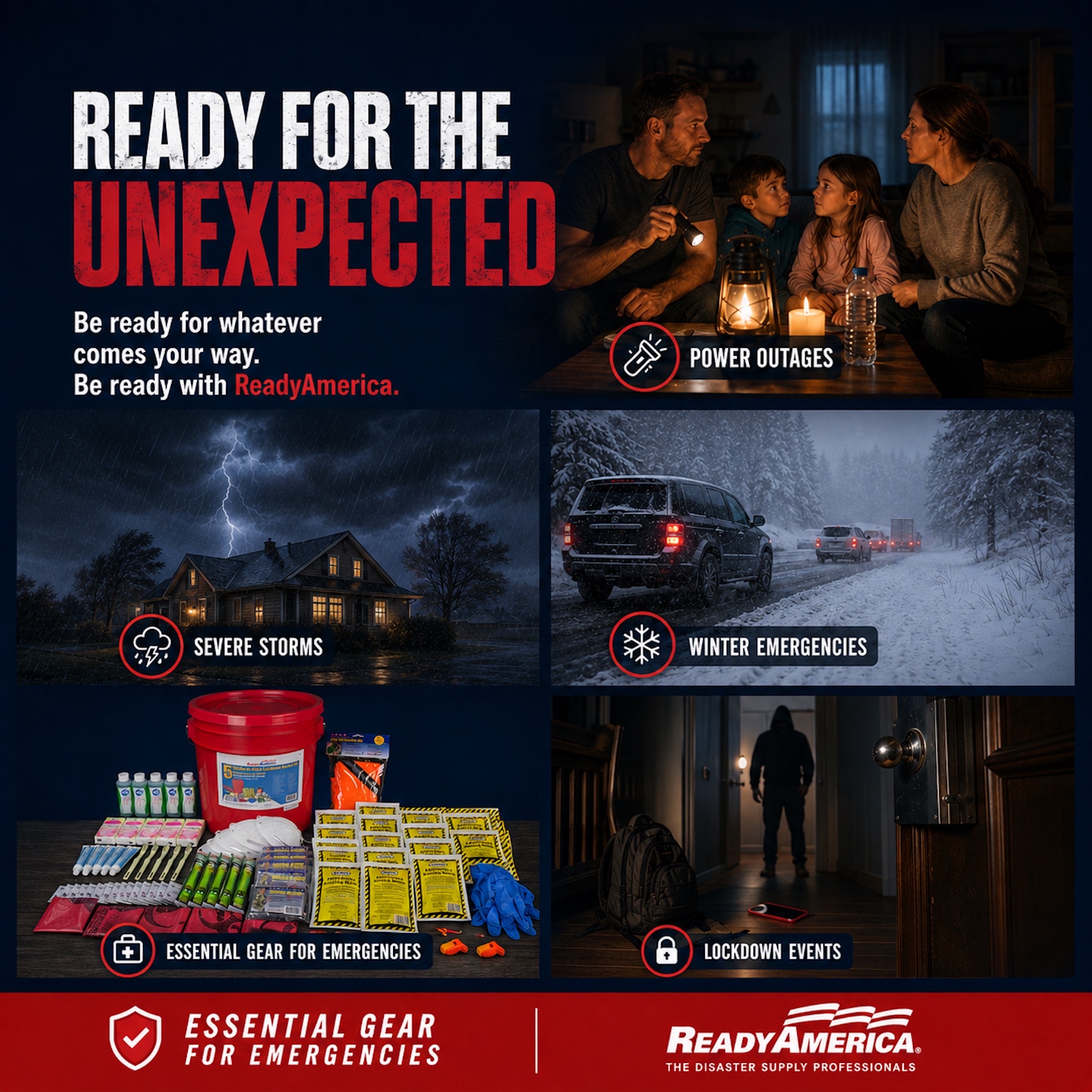 5-person Shelter-In-Place/Lockdown Bucket Kit - Image 3