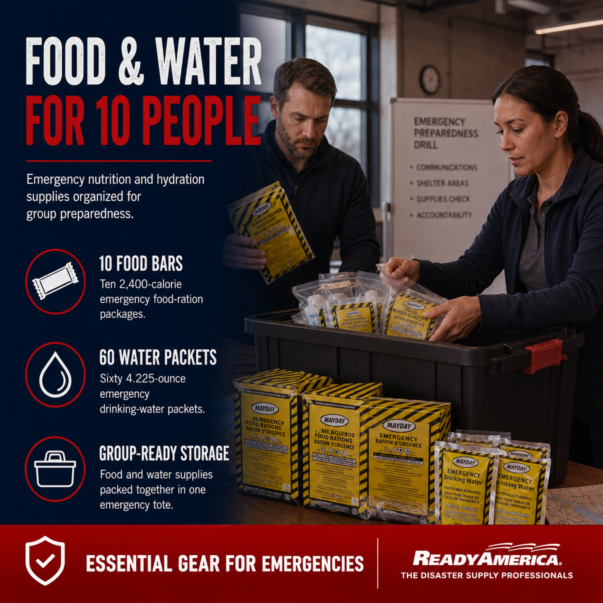 10-Person Ready America Kit - Image 3