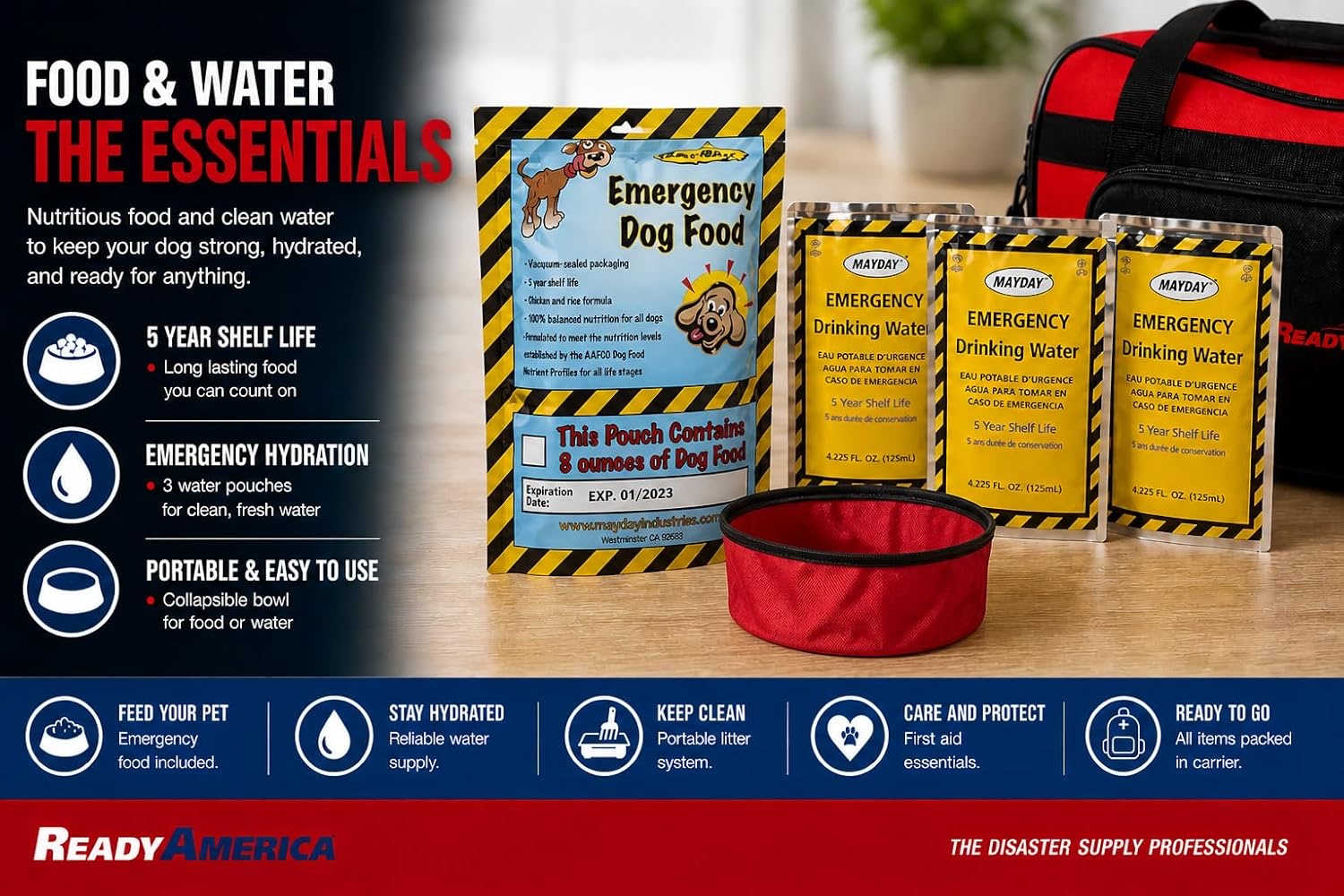 Small Dog Evacuation Kit - Image 3