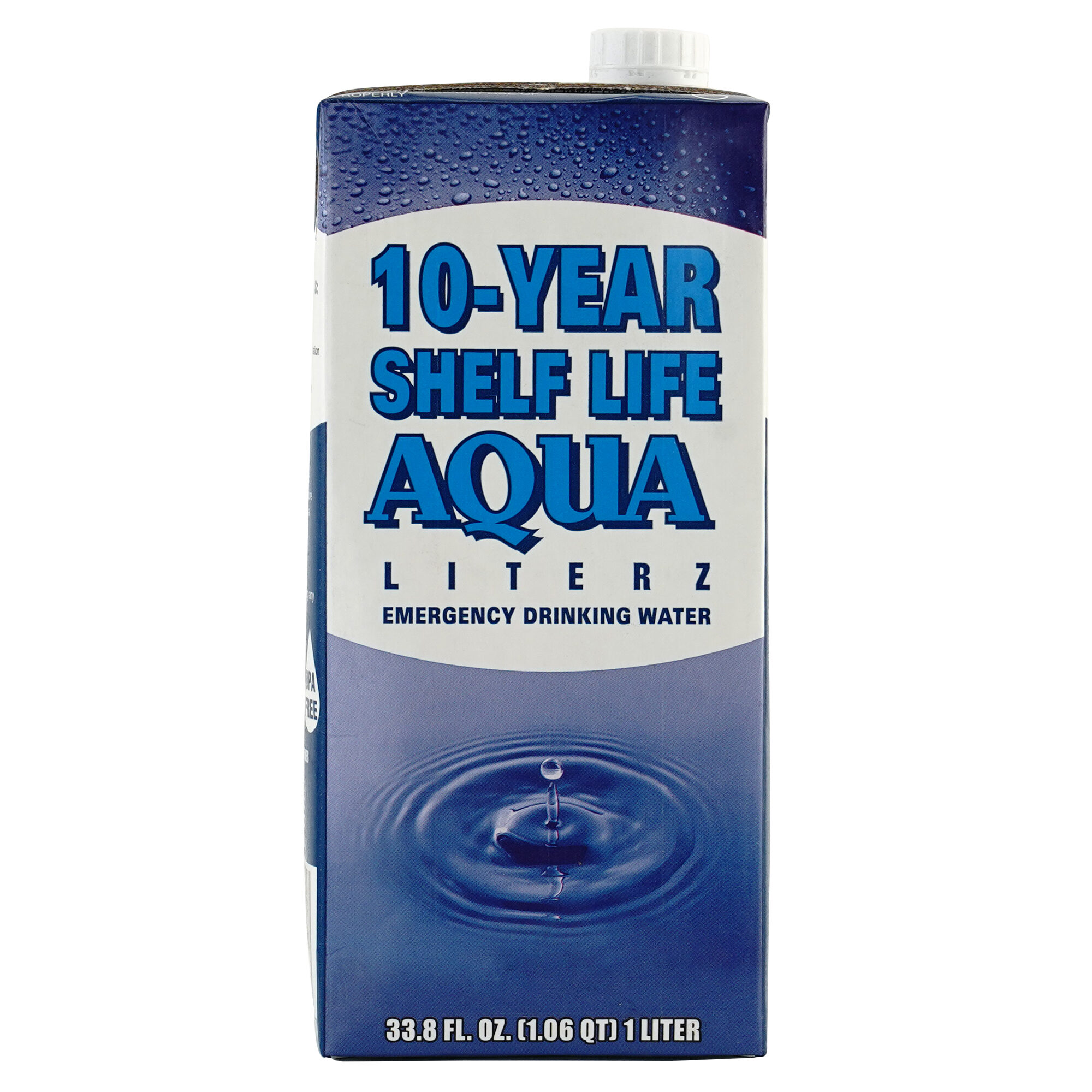 Aqua Literz 10-Year Shelf-Life